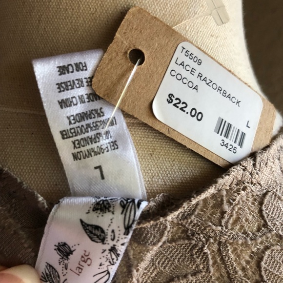 Lace Razorback Bralettes - Picture 3 of 3